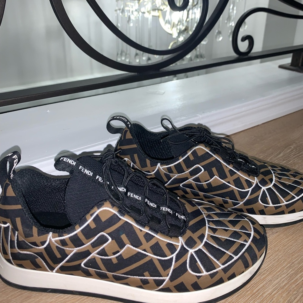 FENDI new sneakers. Super comfy and trendy! Must have logo classic print